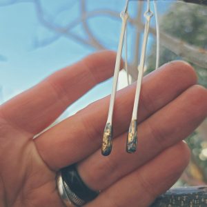 Matchstick earrings