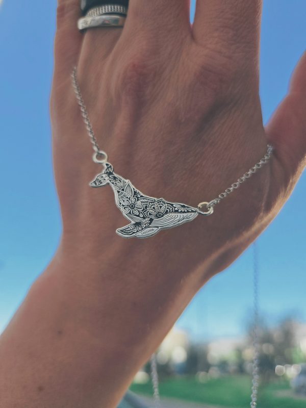 Silver Pendant with Engraving