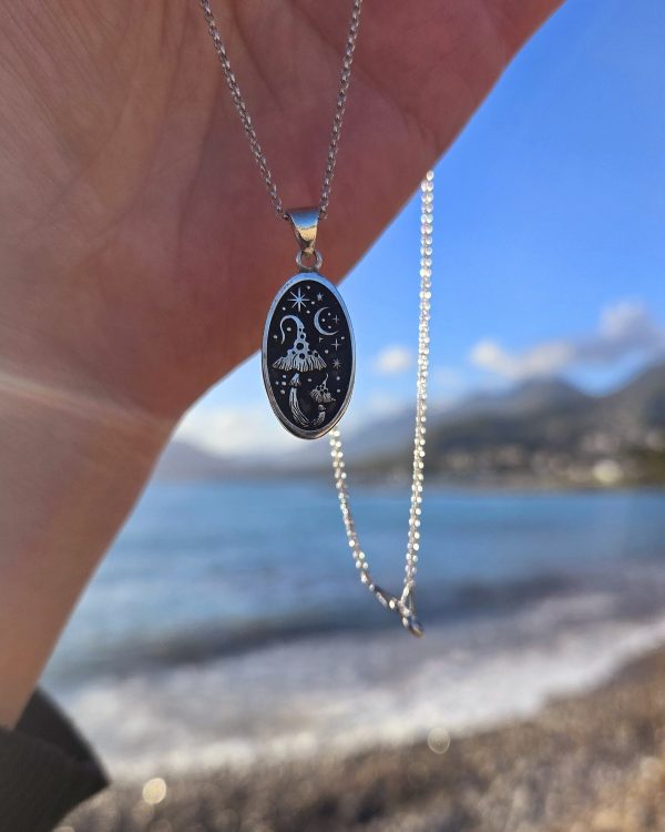Mystical Mushroom Pendant