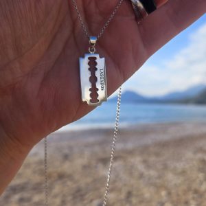 Razor Blade Pendant