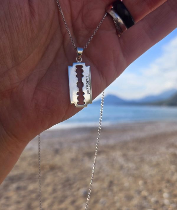 Razor Blade Pendant