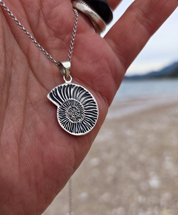 Snail pendant.