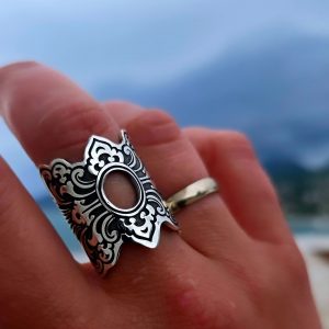 Ornate Sterling Silver Ring