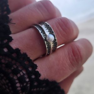 Spinner Lace and Pearl