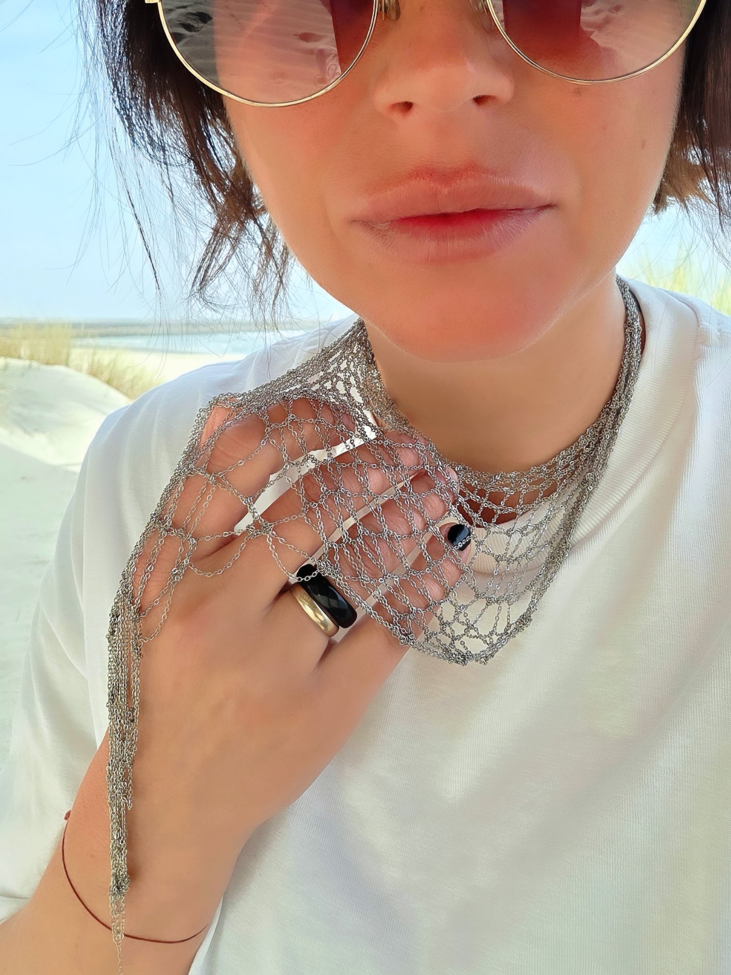 Chainmail necklace